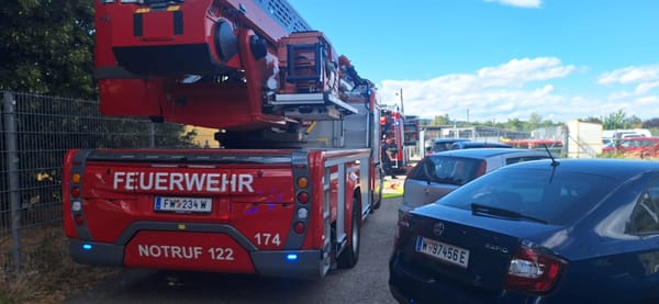 Brandgefahr im Kleingartenverein